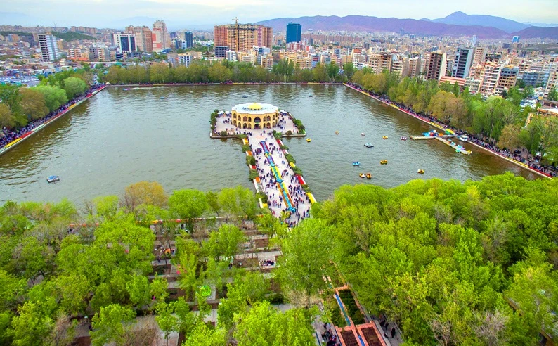 متنزه إلجولي في تبريز