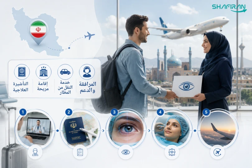 السفر إلى إيران لإجراء جراحة العين