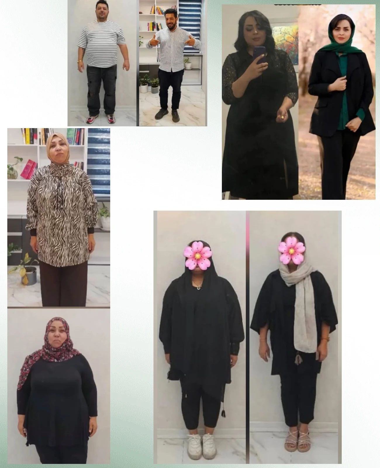 الدكتور غلامرضا مرادبور صور قبل وبعد