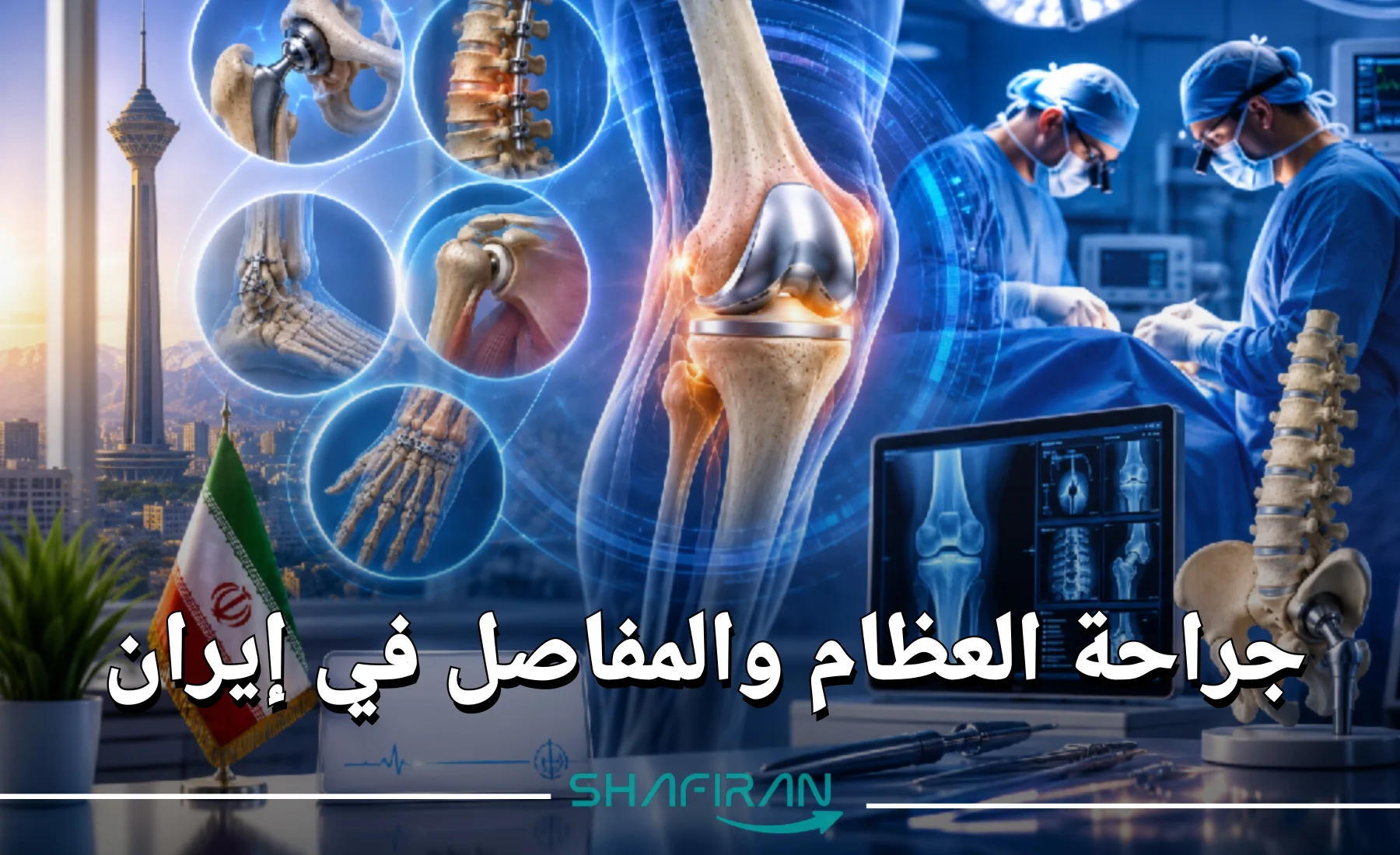 جراحة العظام والمفاصل في إيران: دليل العلاج والتكاليف