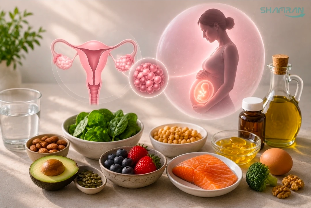 أفضل الأطعمة والأعشاب لزيادة مخزون المبيض