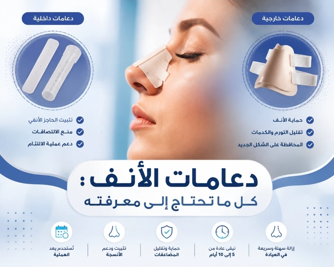 دعامات الأنف: كل ما تحتاج إلى معرفته