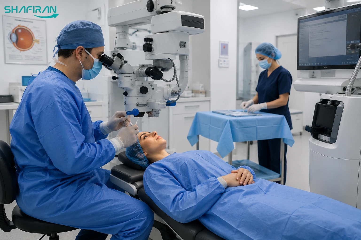 مرافق طب العيون في ايران