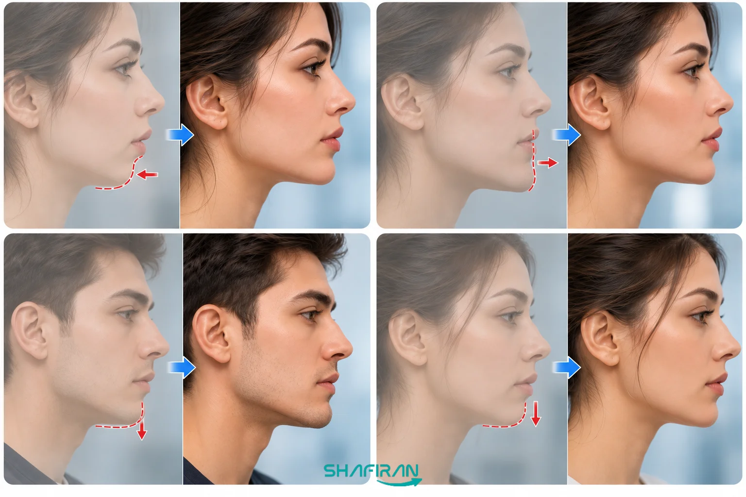 جراحات تجميل الفك