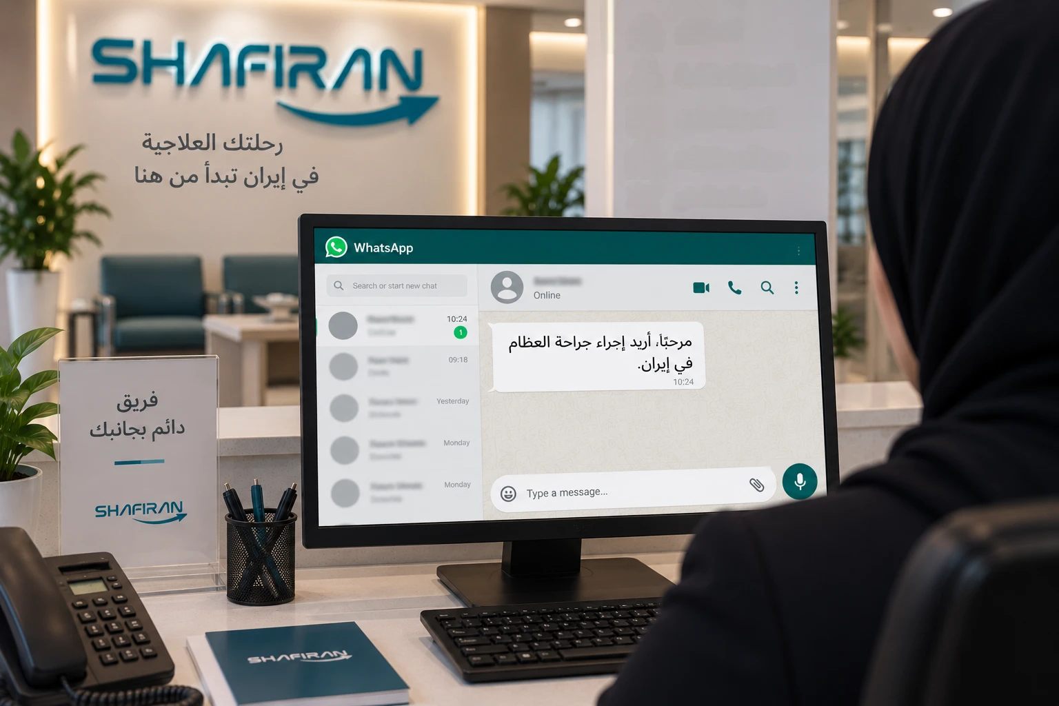 الاستشارة والإرشاد للعلاج العظام