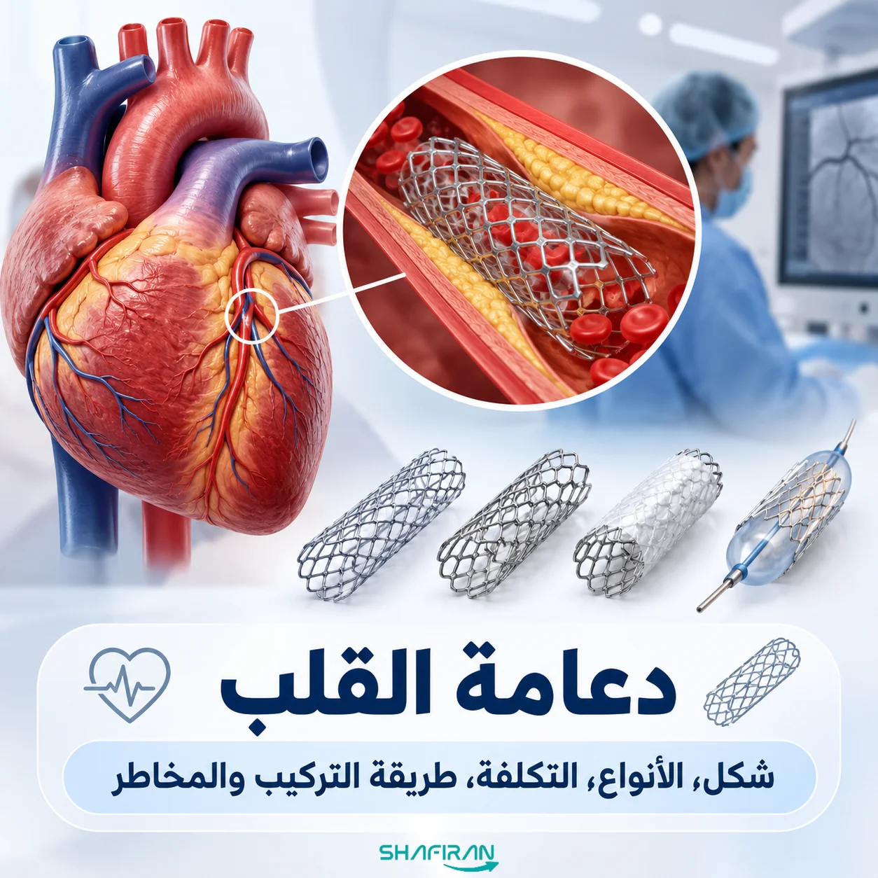 دعامة القلب: كل ما يحتاج معرفته