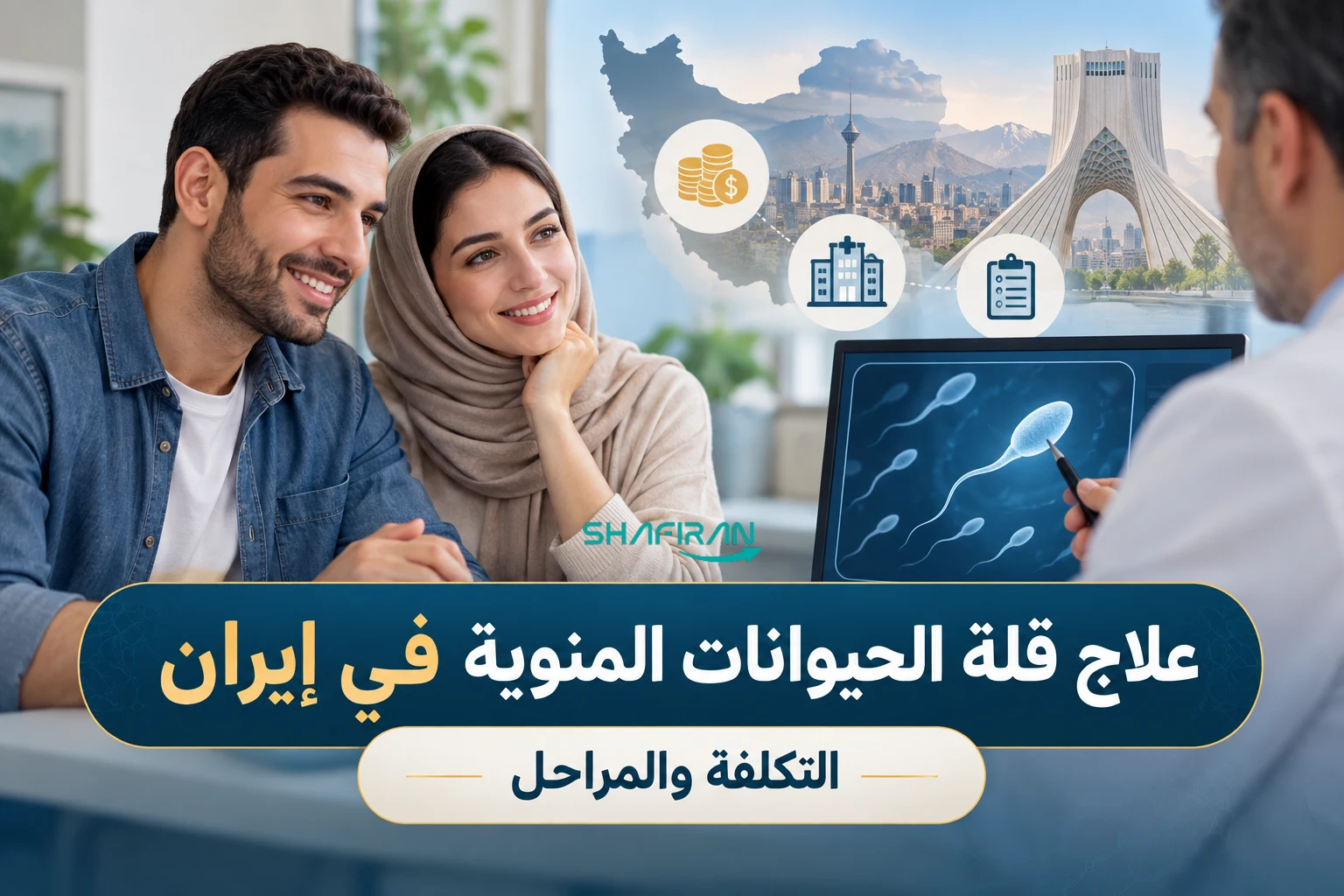 علاج قلة الحيوانات المنوية في إيران